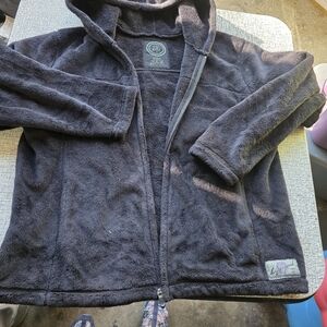 Life Is Good Black Fleece Jacket